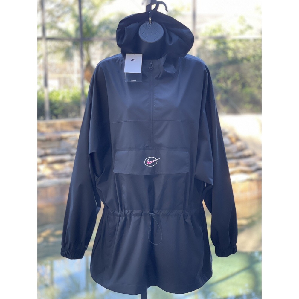 Nike Icon Clash Woven Track Jacket Black Women L DM6295-010 NWT